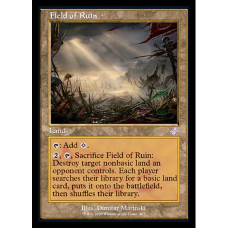 Field of Ruin (Timeshifted) [Time Spiral Remastered]