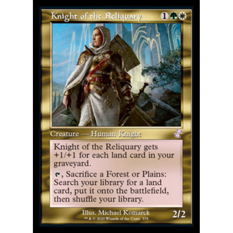 Knight of the Reliquary (Timeshifted) [Time Spiral Remastered]