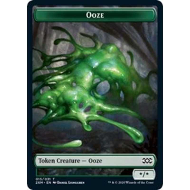 Ooze // Tuktuk the Returned Double-Sided Token [Double Masters Tokens]