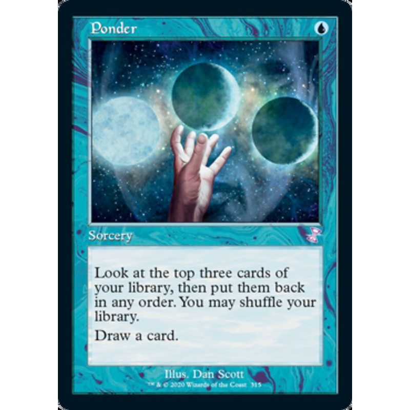 Ponder (Timeshifted) [Time Spiral Remastered]