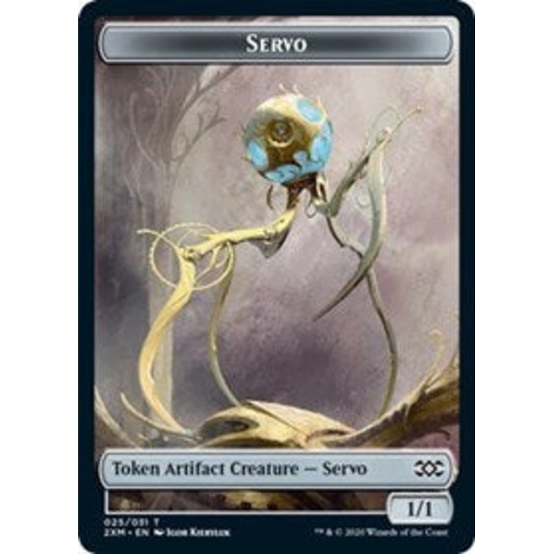 Servo // Thopter (008) Double-Sided Token [Double Masters Tokens]