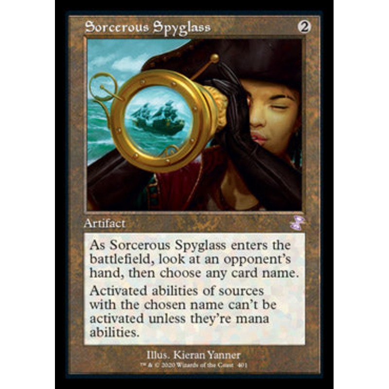 Sorcerous Spyglass (Timeshifted) [Time Spiral Remastered]