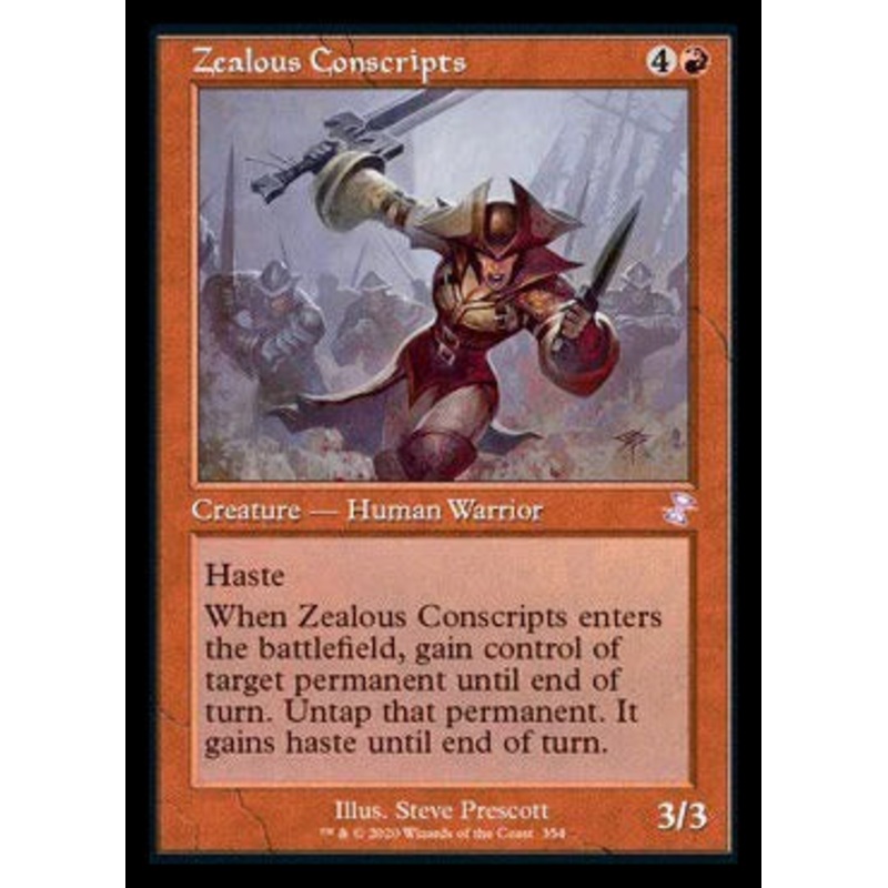 Zealous Conscripts (Timeshifted) [Time Spiral Remastered]