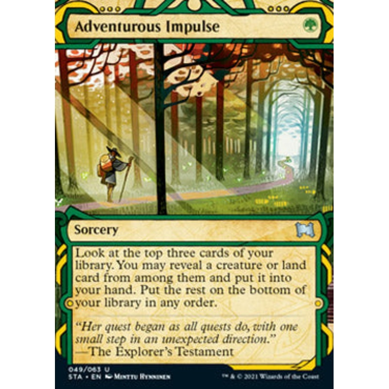 Adventurous Impulse [Strixhaven: School of Mages Mystical Archive]
