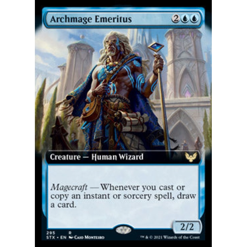 Archmage Emeritus (Extended Art) [Strixhaven: School of Mages]