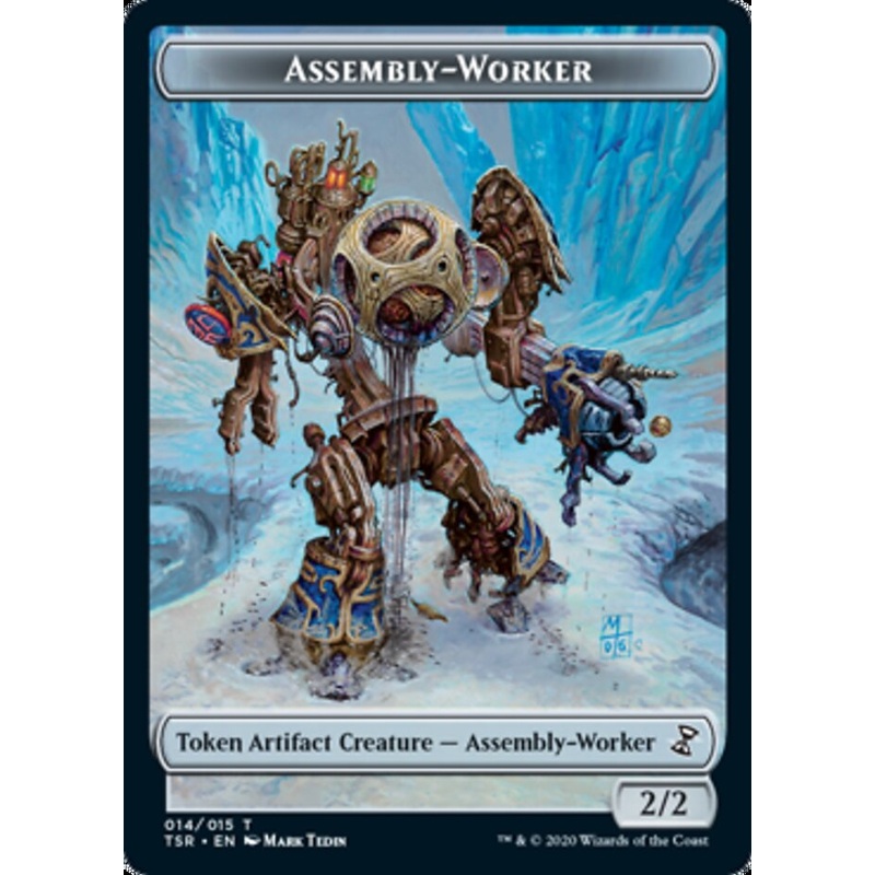 Assembly-Worker Token [Time Spiral Remastered Tokens]