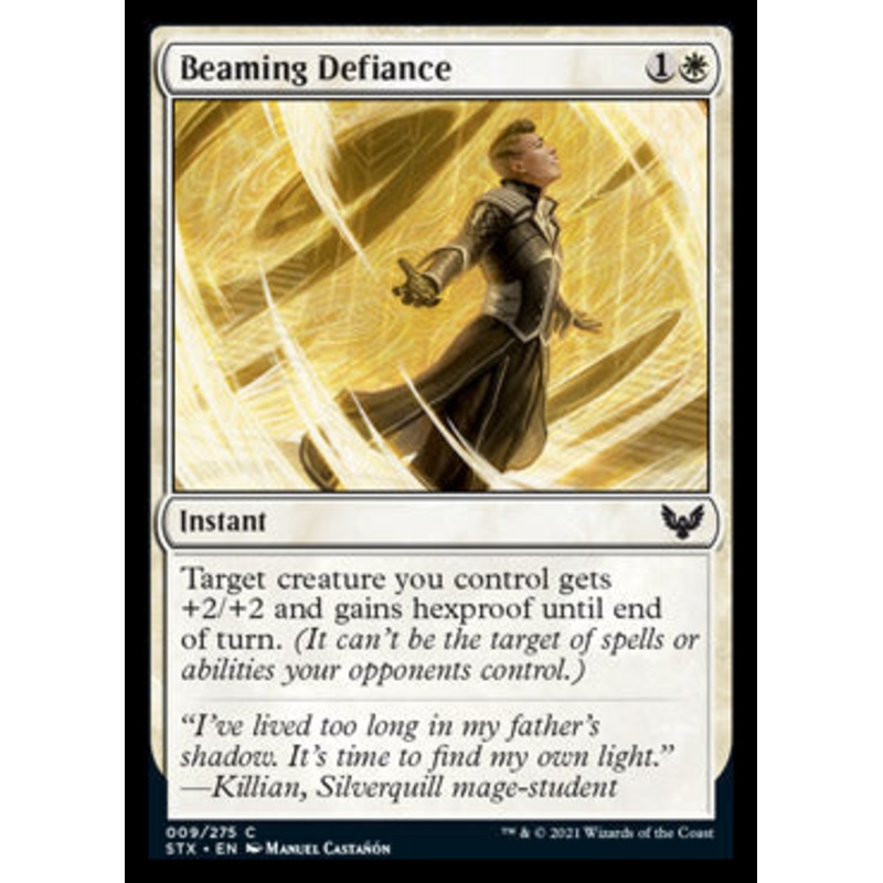 Beaming Defiance [Strixhaven: School of Mages]