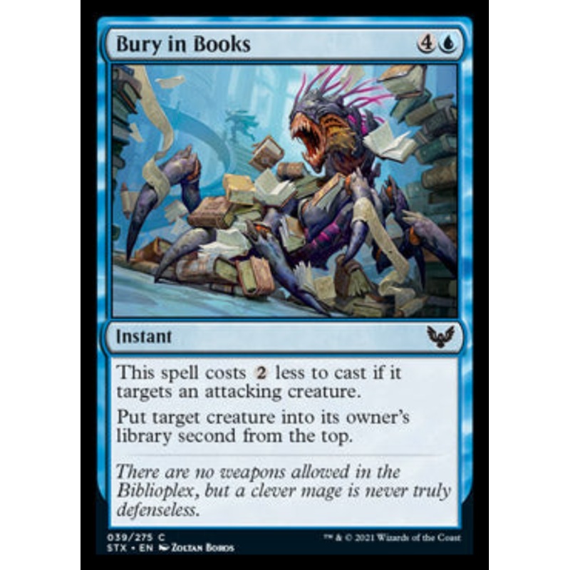 Bury in Books [Strixhaven: School of Mages]