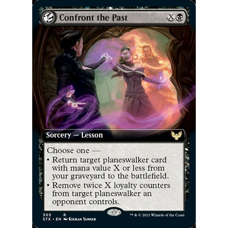 Confront the Past (Extended Art) [Strixhaven: School of Mages]