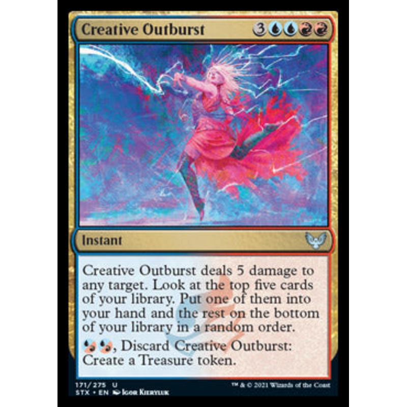 Creative Outburst [Strixhaven: School of Mages]