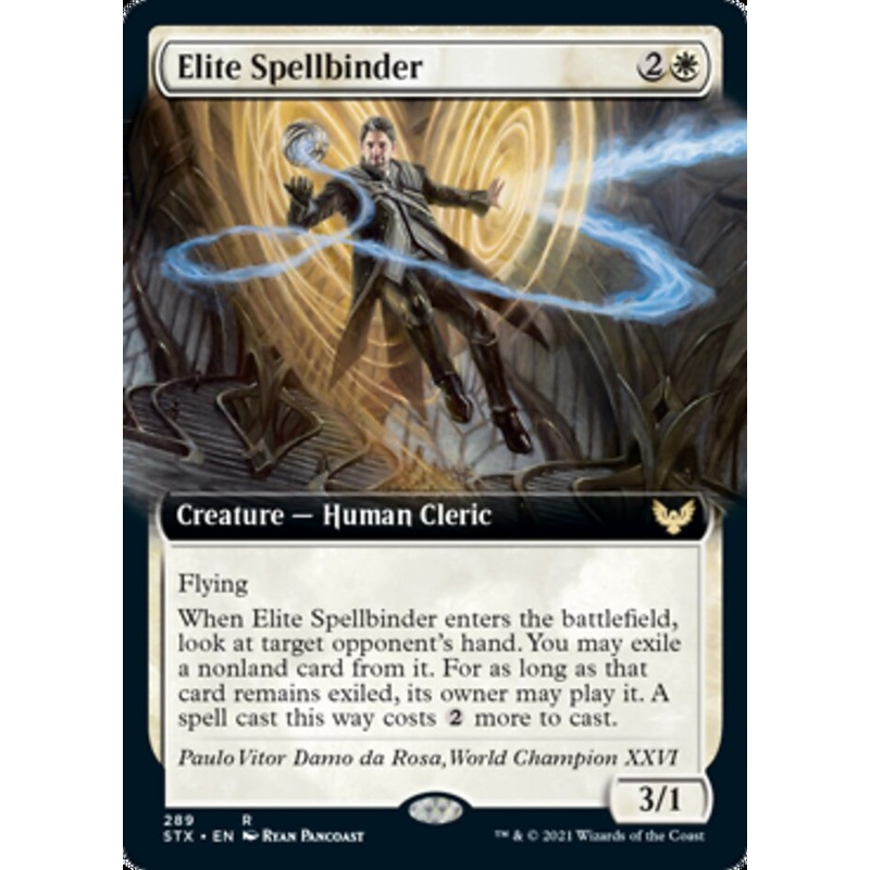Elite Spellbinder (Extended Art) [Strixhaven: School of Mages]
