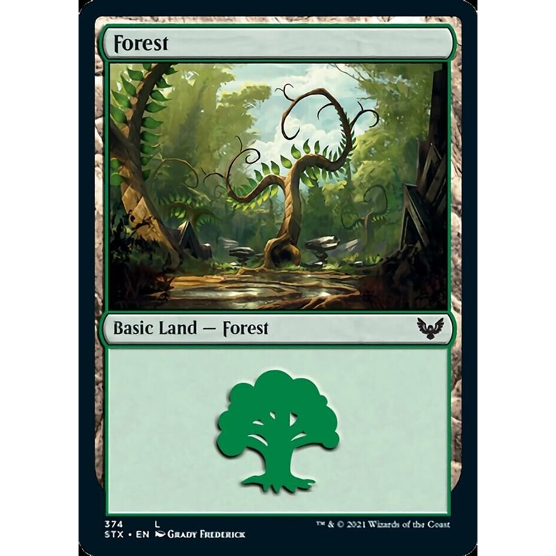 Forest (374) [Strixhaven: School of Mages]