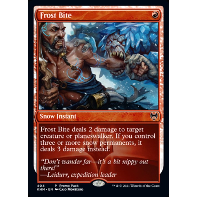 Frost Bite (Promo Pack) [Kaldheim Promos]