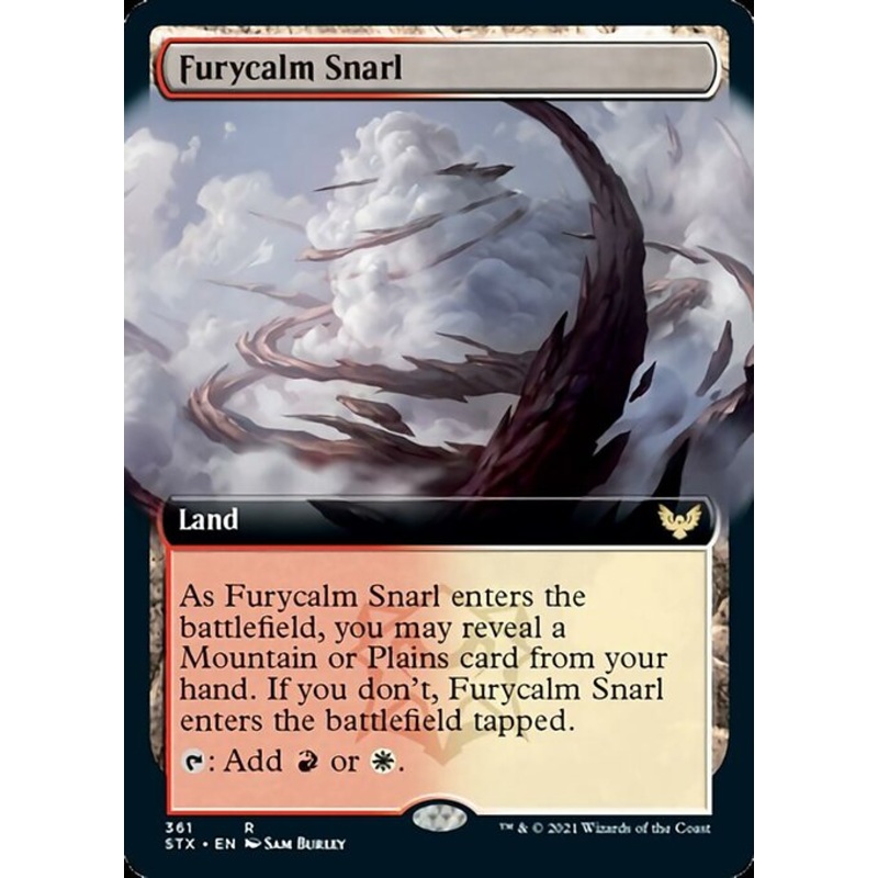 Furycalm Snarl (Extended Art) [Strixhaven: School of Mages]