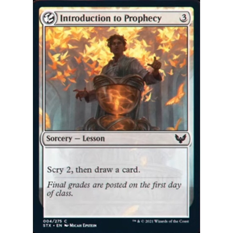 Introduction to Prophecy [Strixhaven: School of Mages]