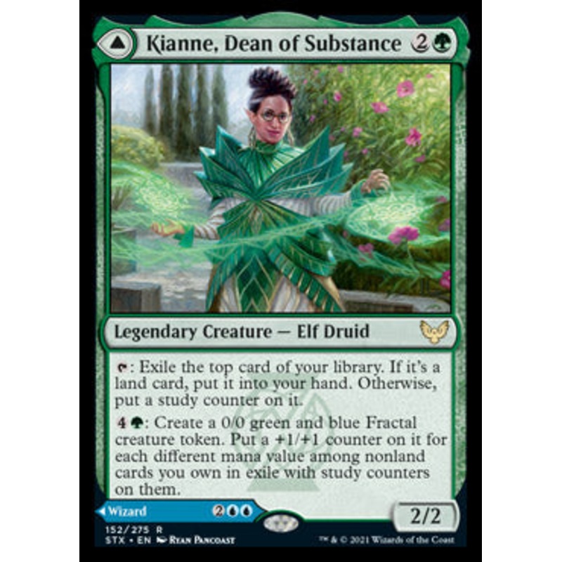 Kianne, Dean of Substance // Imbraham, Dean of Theory [Strixhaven: School of Mages]