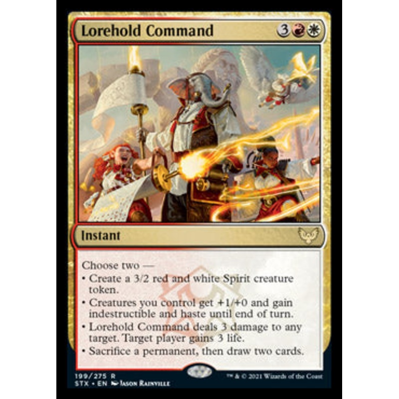 Lorehold Command [Strixhaven: School of Mages]