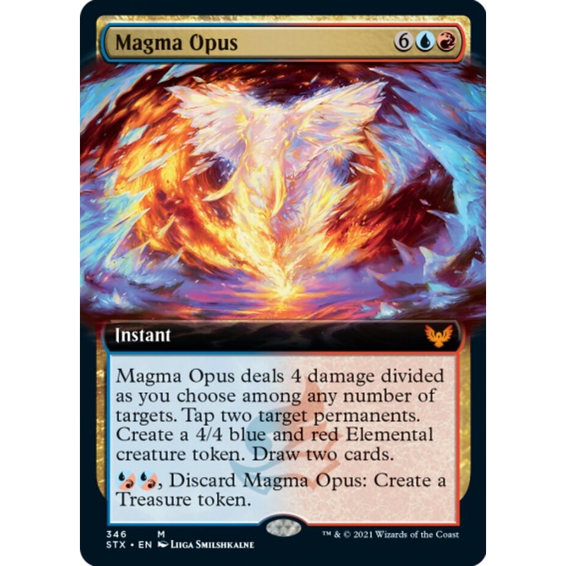 Magma Opus (Extended Art) [Strixhaven: School of Mages]