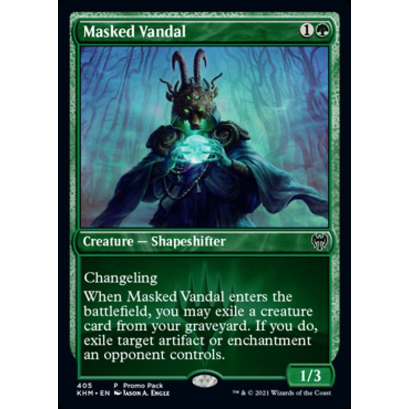 Masked Vandal (Promo Pack) [Kaldheim Promos]