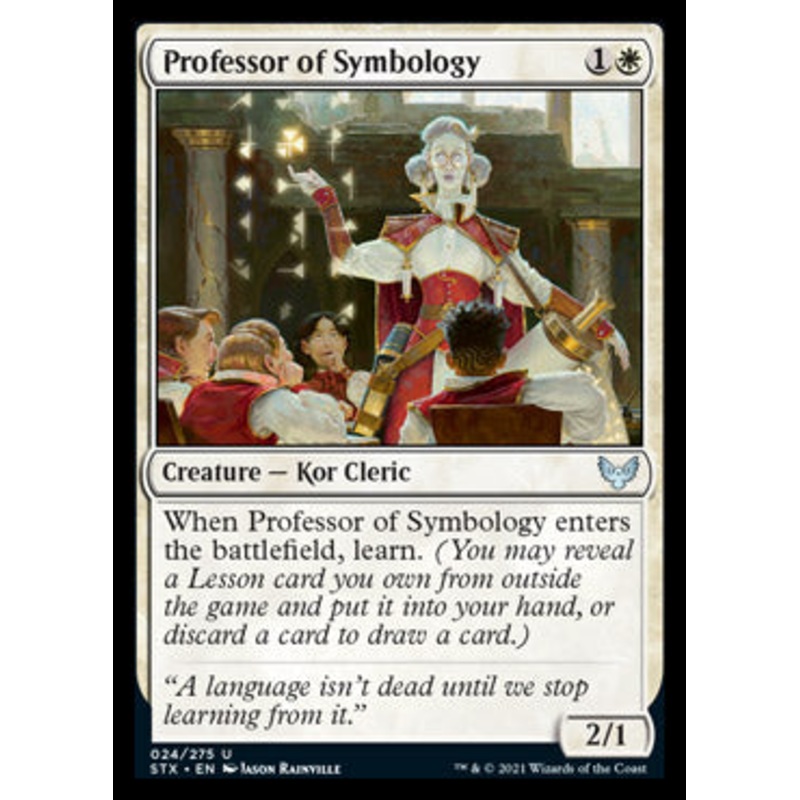 Professor of Symbology [Strixhaven: School of Mages]