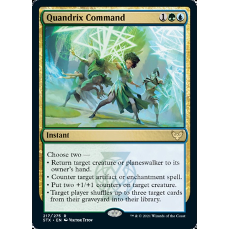 Quandrix Command [Strixhaven: School of Mages]