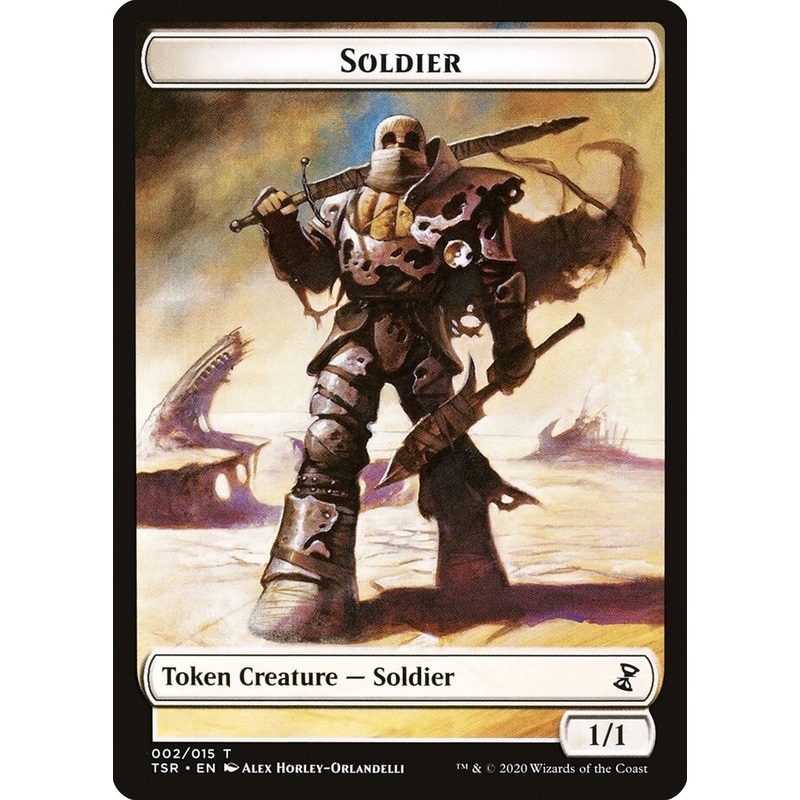 Soldier Token [Time Spiral Remastered Tokens]