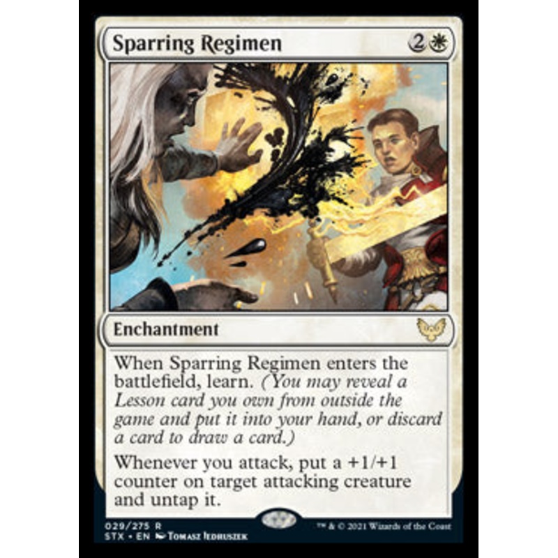 Sparring Regimen [Strixhaven: School of Mages]