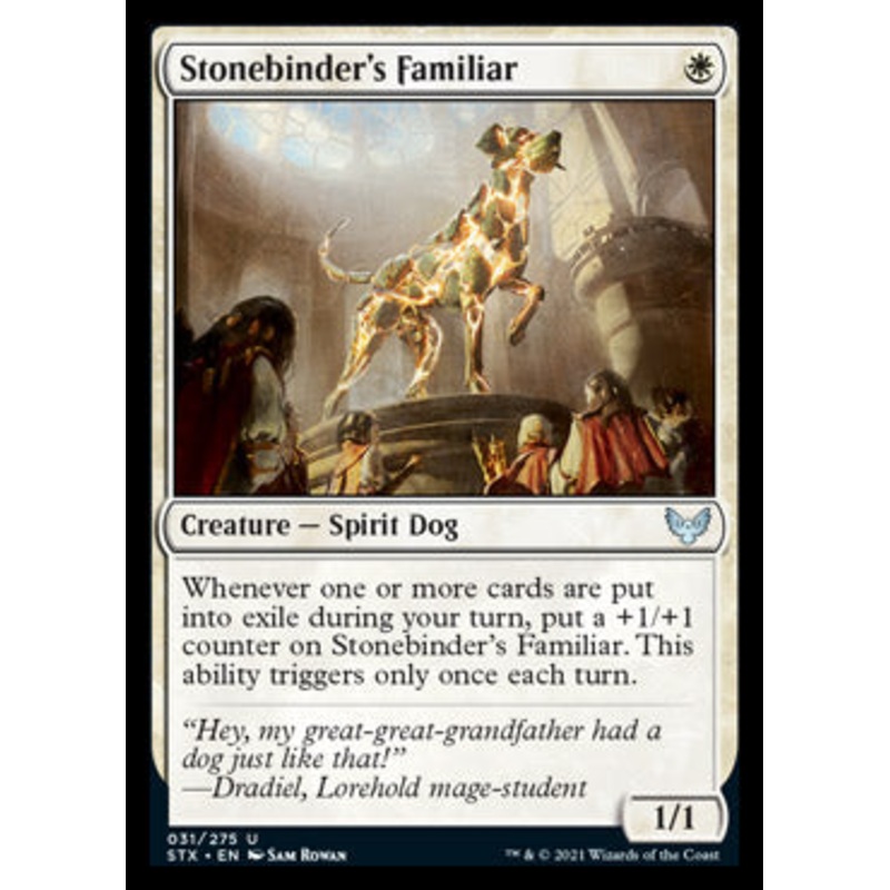 Stonebinder's Familiar [Strixhaven: School of Mages]