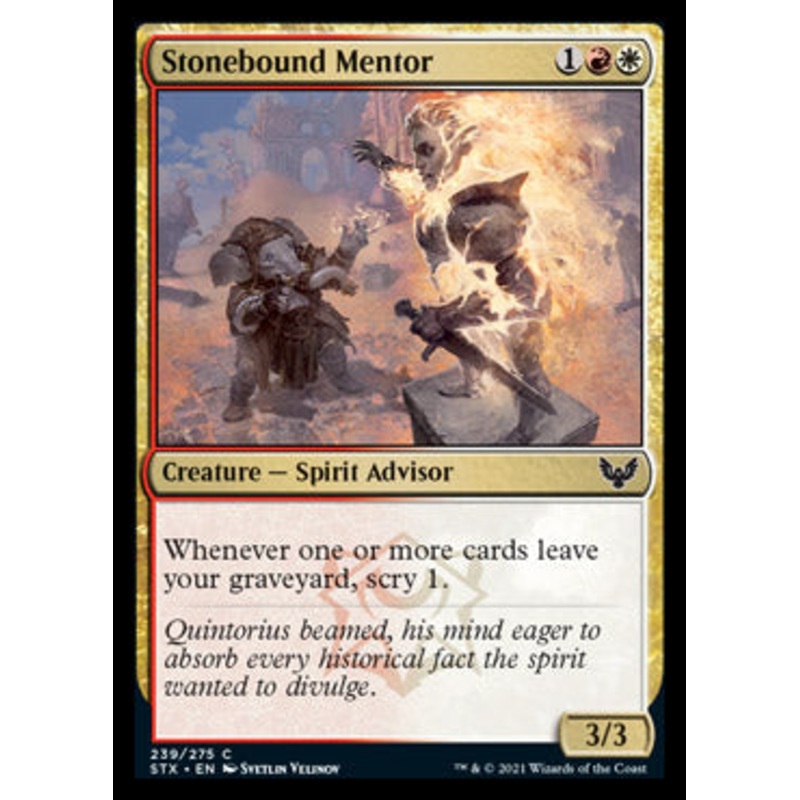 Stonebound Mentor [Strixhaven: School of Mages]