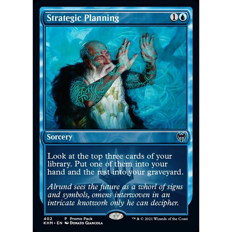 Strategic Planning (Promo Pack) [Kaldheim Promos]