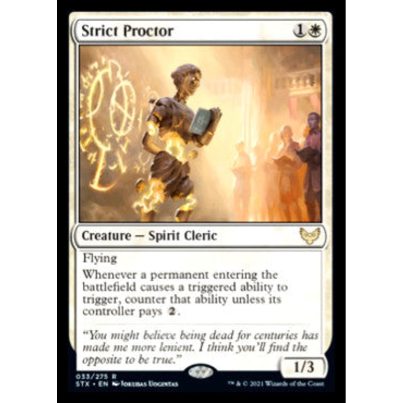 Strict Proctor [Strixhaven: School of Mages]