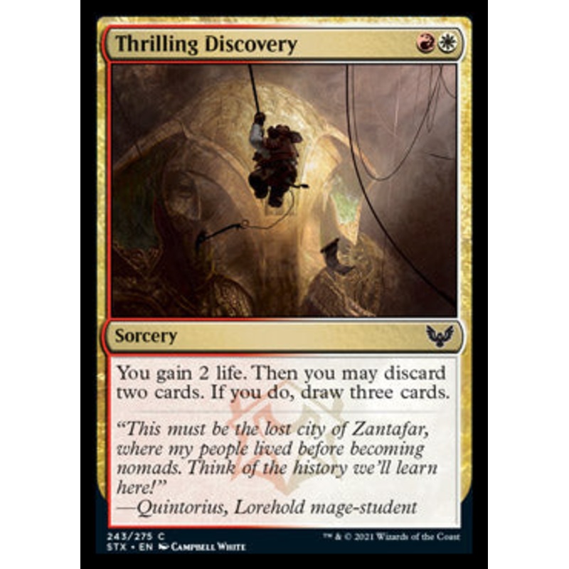 Thrilling Discovery [Strixhaven: School of Mages]