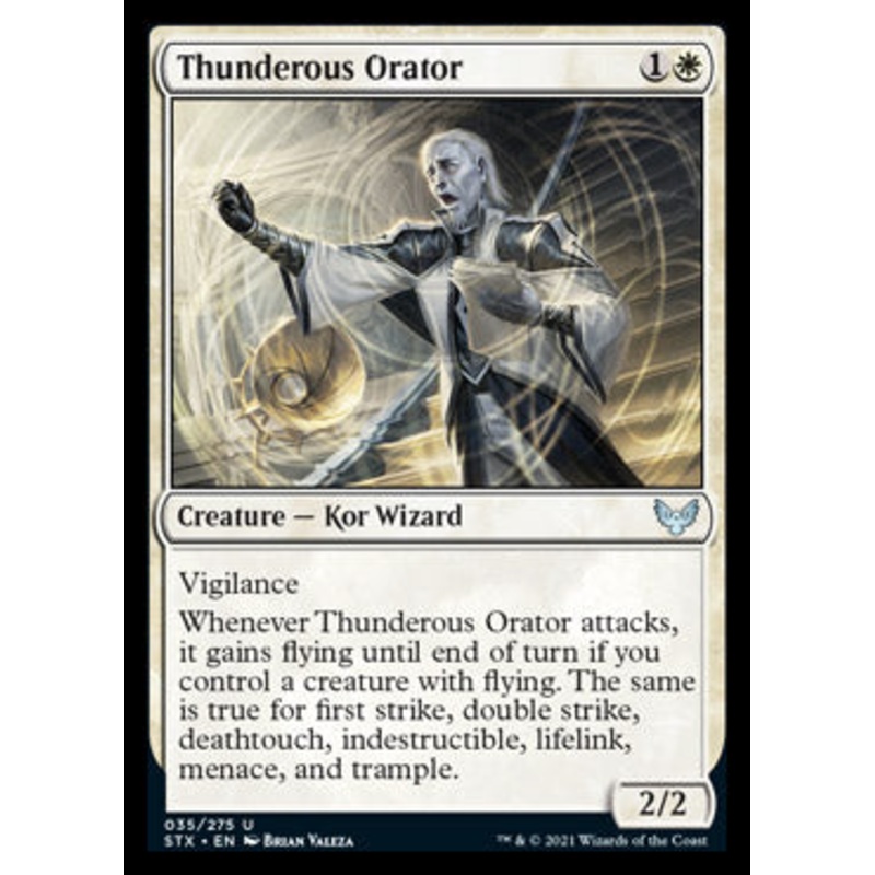 Thunderous Orator [Strixhaven: School of Mages]