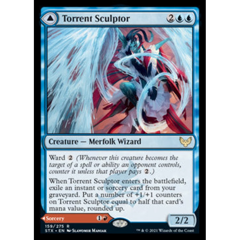 Torrent Sculptor // Flamethrower Sonata [Strixhaven: School of Mages]