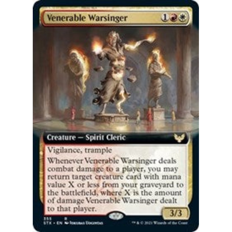 Venerable Warsinger (Extended Art) [Strixhaven: School of Mages]