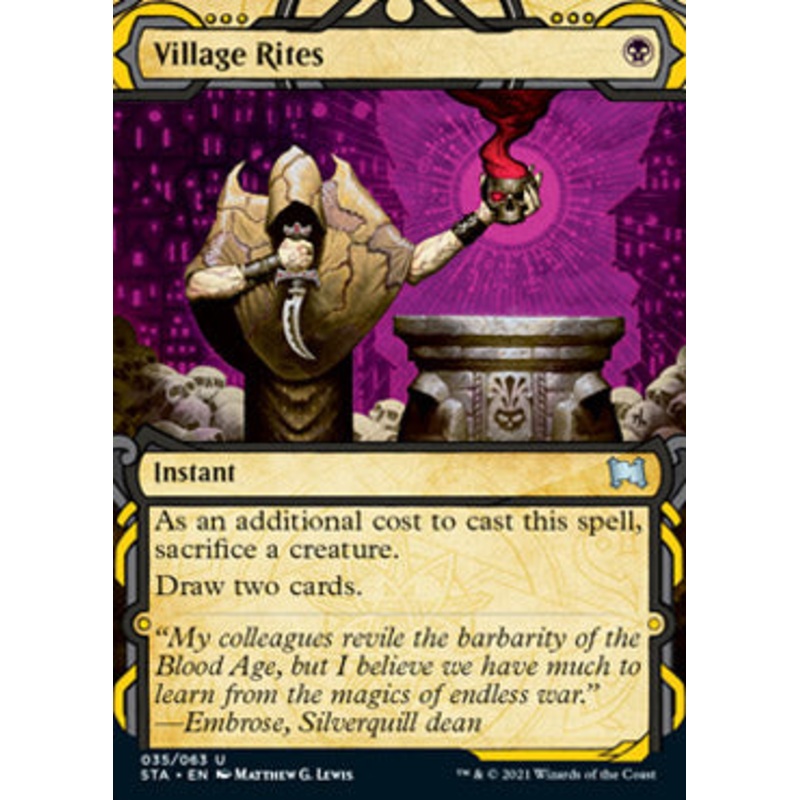 Village Rites [Strixhaven: School of Mages Mystical Archive]