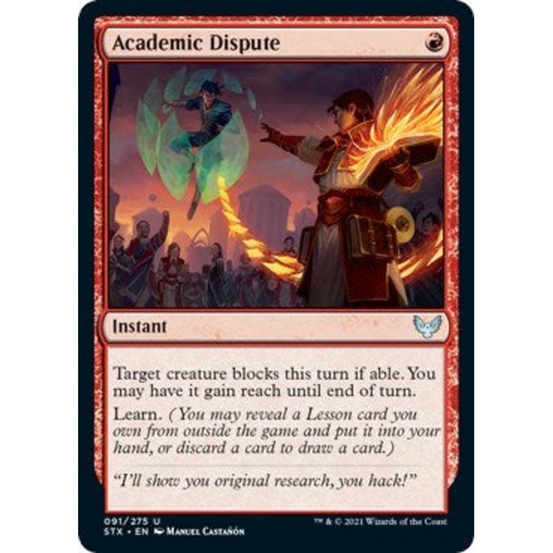 Academic Dispute [Strixhaven: School of Mages]