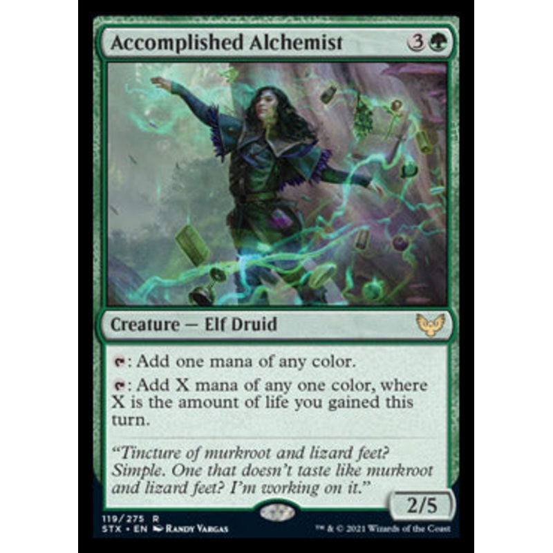 Accomplished Alchemist [Strixhaven: School of Mages]