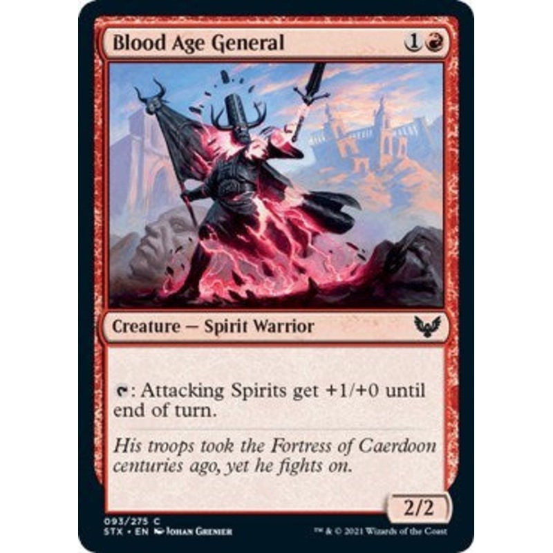 Blood Age General [Strixhaven: School of Mages]