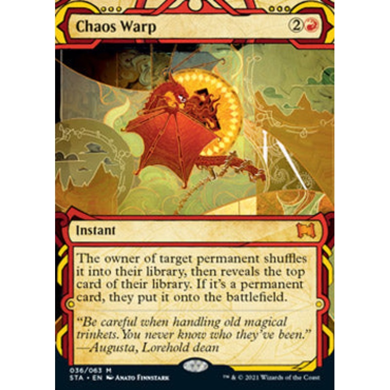 Chaos Warp [Strixhaven: School of Mages Mystical Archive]