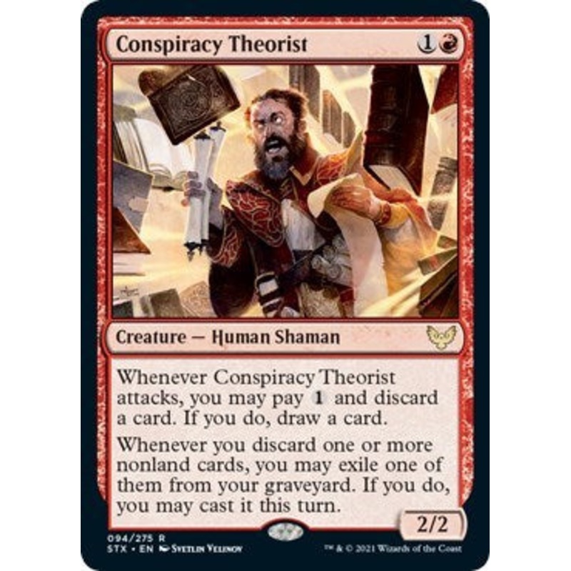 Conspiracy Theorist [Strixhaven: School of Mages]