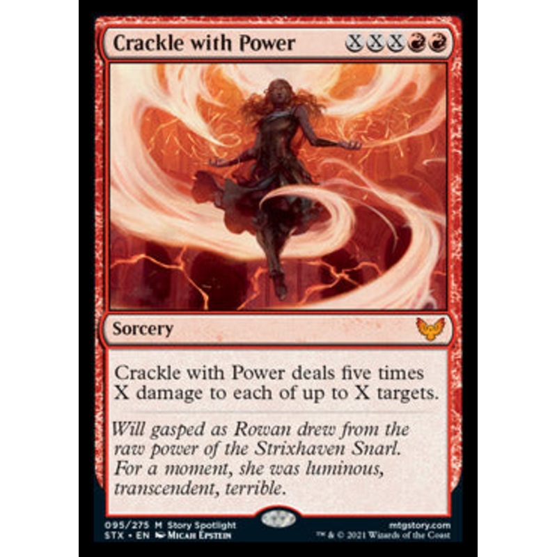 Crackle with Power [Strixhaven: School of Mages]