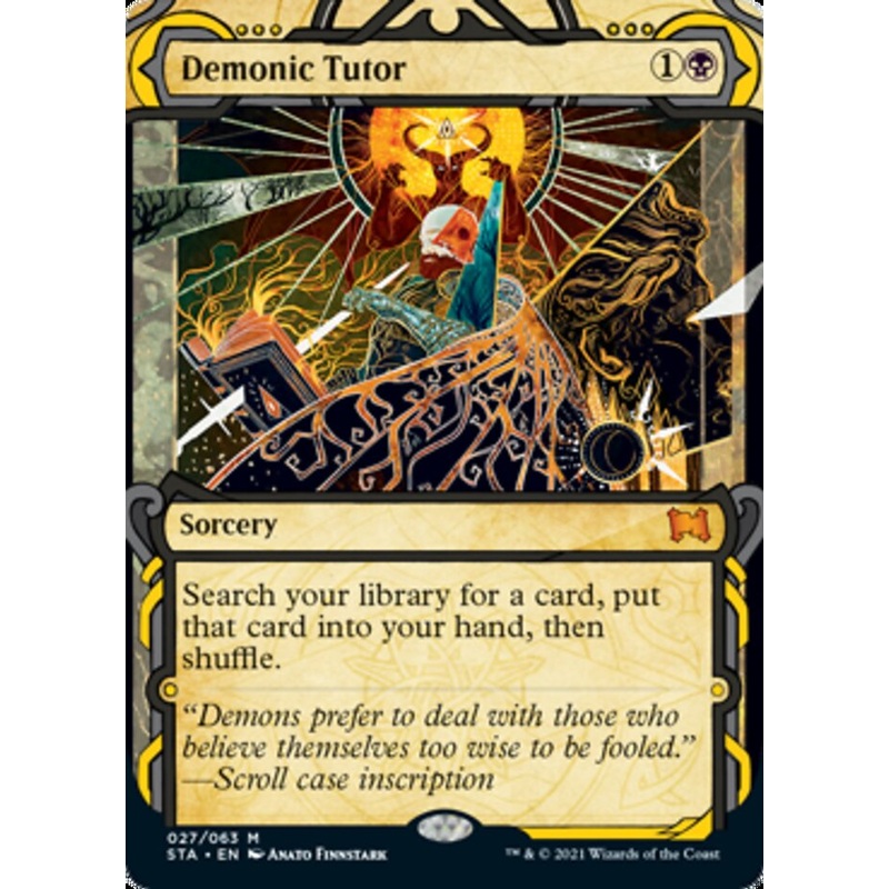 Demonic Tutor [Strixhaven: School of Mages Mystical Archive]