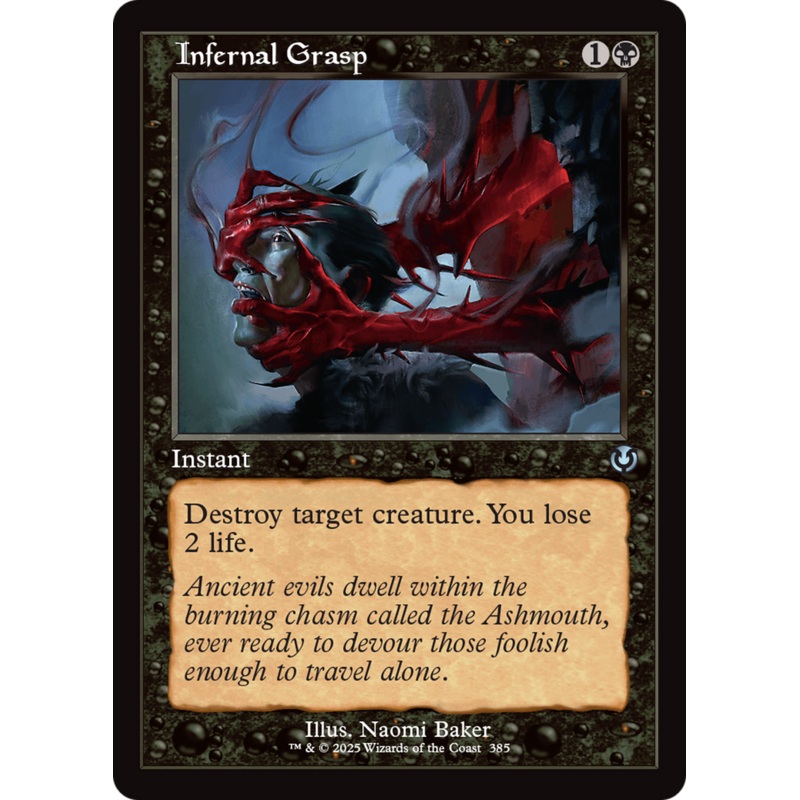 Infernal Grasp (Retro Frame) [Innistrad Remastered]