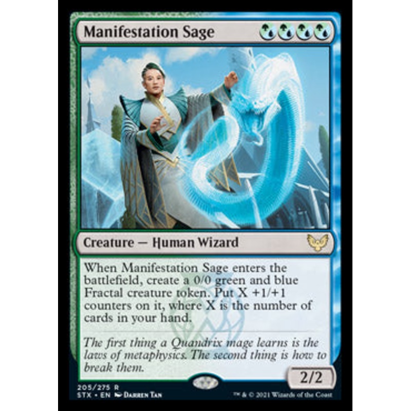 Manifestation Sage [Strixhaven: School of Mages]