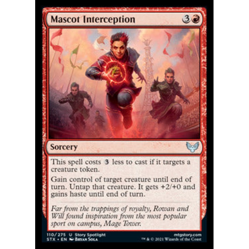 Mascot Interception [Strixhaven: School of Mages]