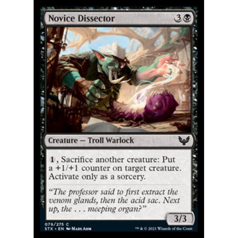 Novice Dissector [Strixhaven: School of Mages]