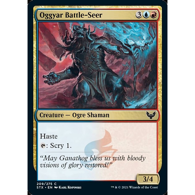 Oggyar Battle-Seer [Strixhaven: School of Mages]