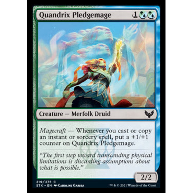 Quandrix Pledgemage [Strixhaven: School of Mages]