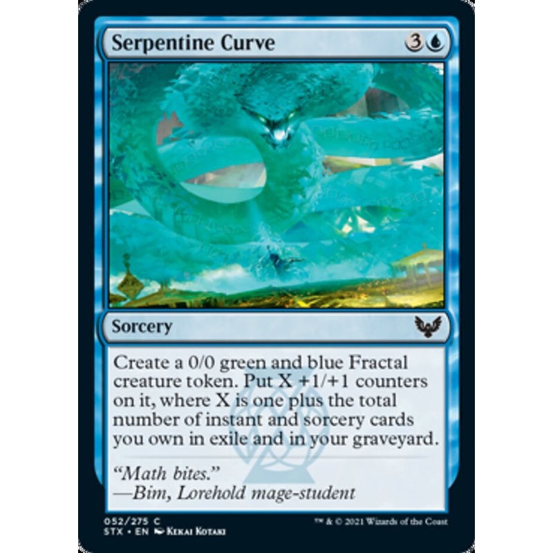 Serpentine Curve [Strixhaven: School of Mages]